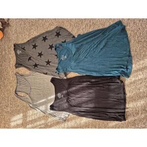 Torrid Super Soft Knits Tank Tops, Size 00, Set of 4